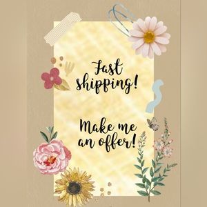 Fast shipping! 🌸🌺🌼